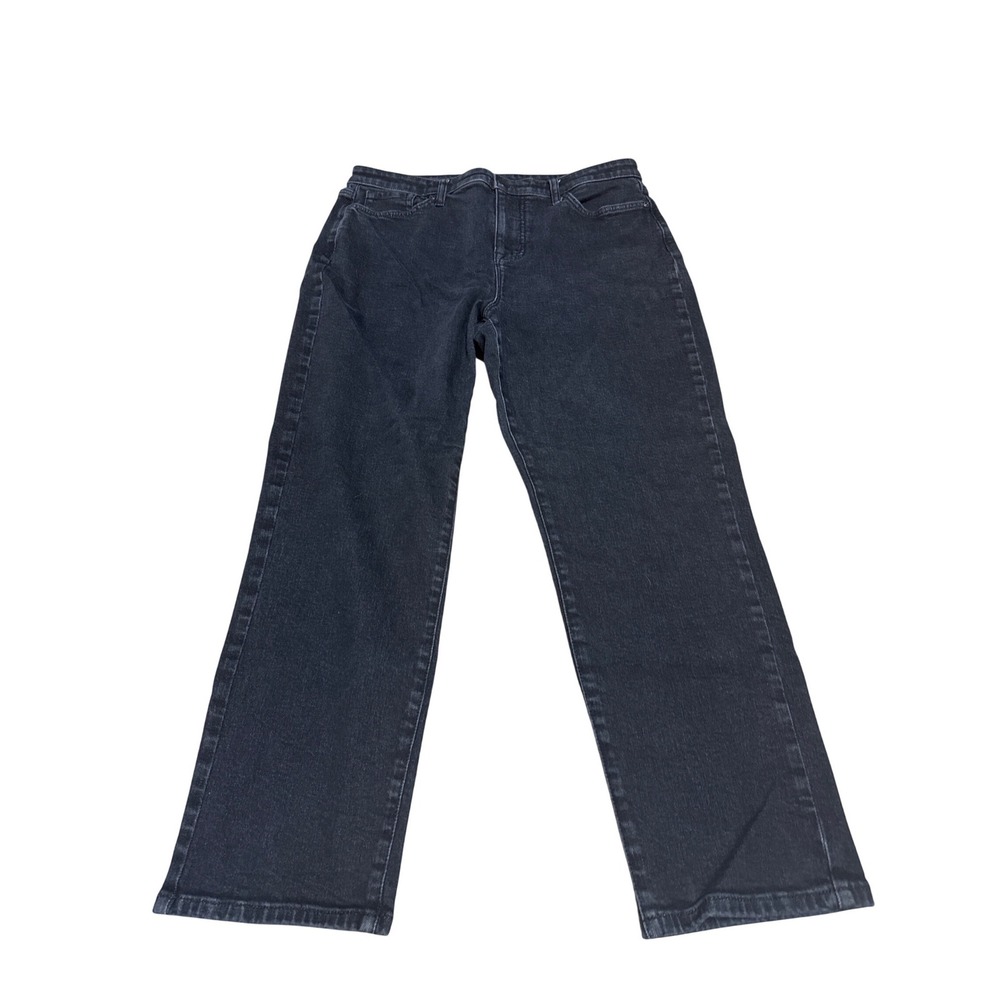 NYDJ Black Boyfriend Jeans‎ Womens Size 10– Lift Tuck Technology